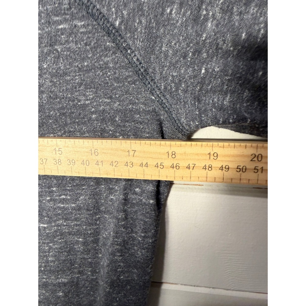 Nike Gym Vintage Pullover Hoodie Womens Small Gray Just Do It Logo Sweatshirt - Picture 6 of 7
